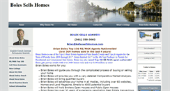 Desktop Screenshot of bolessellshomes.com